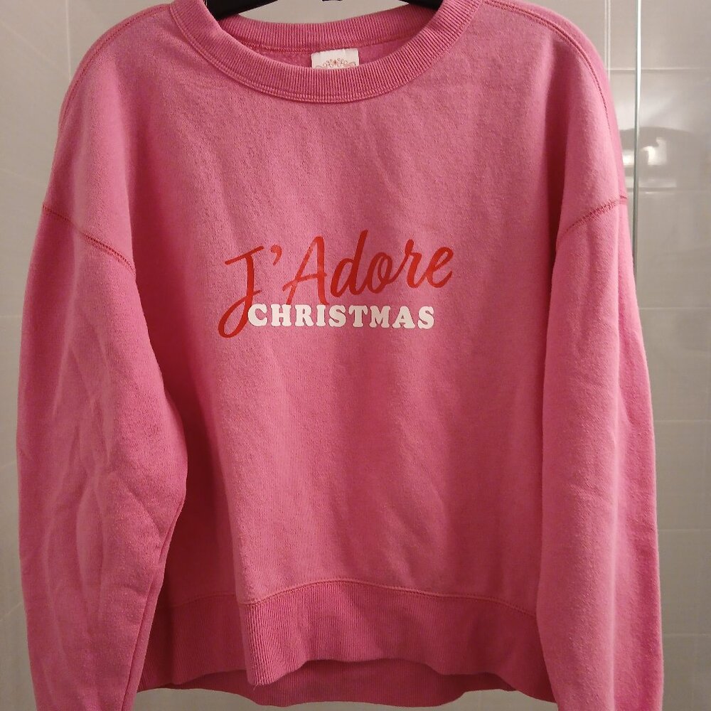 J'Adore Christmas Sweatshirt Target